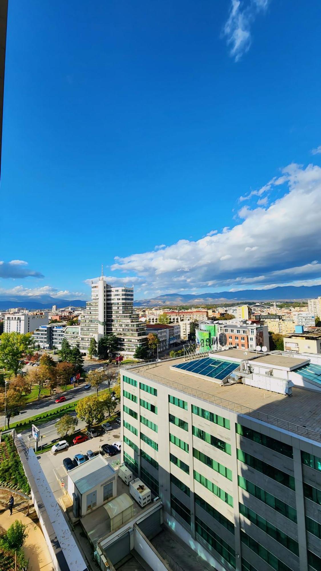 Diamond Residences 10Th Fl. Lux Apt. W/ City View Skopje Exterior photo