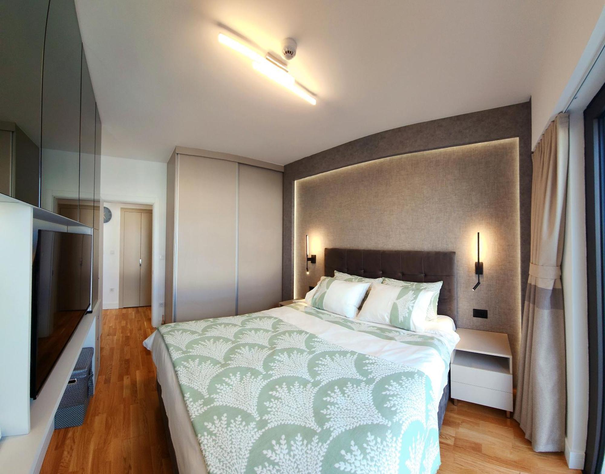 Diamond Residences 10Th Fl. Lux Apt. W/ City View Skopje Exterior photo
